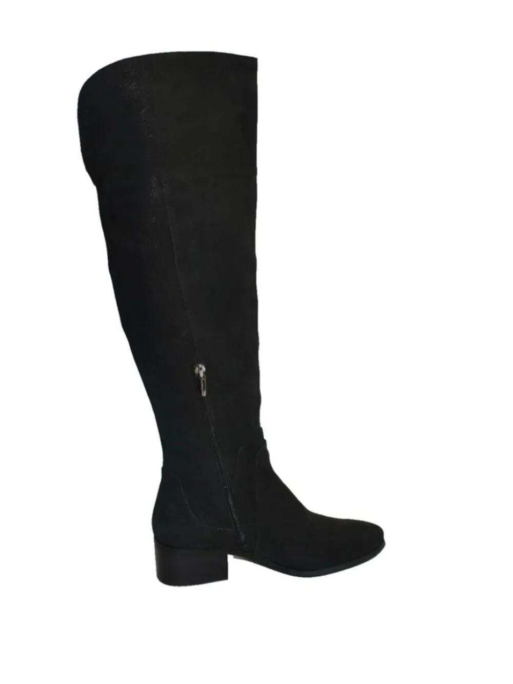 New! Vince Camuto Size 9 Kreston Over The Knee Boot Black Leather OTK DD24